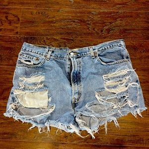 Vintage Levi cutoffs